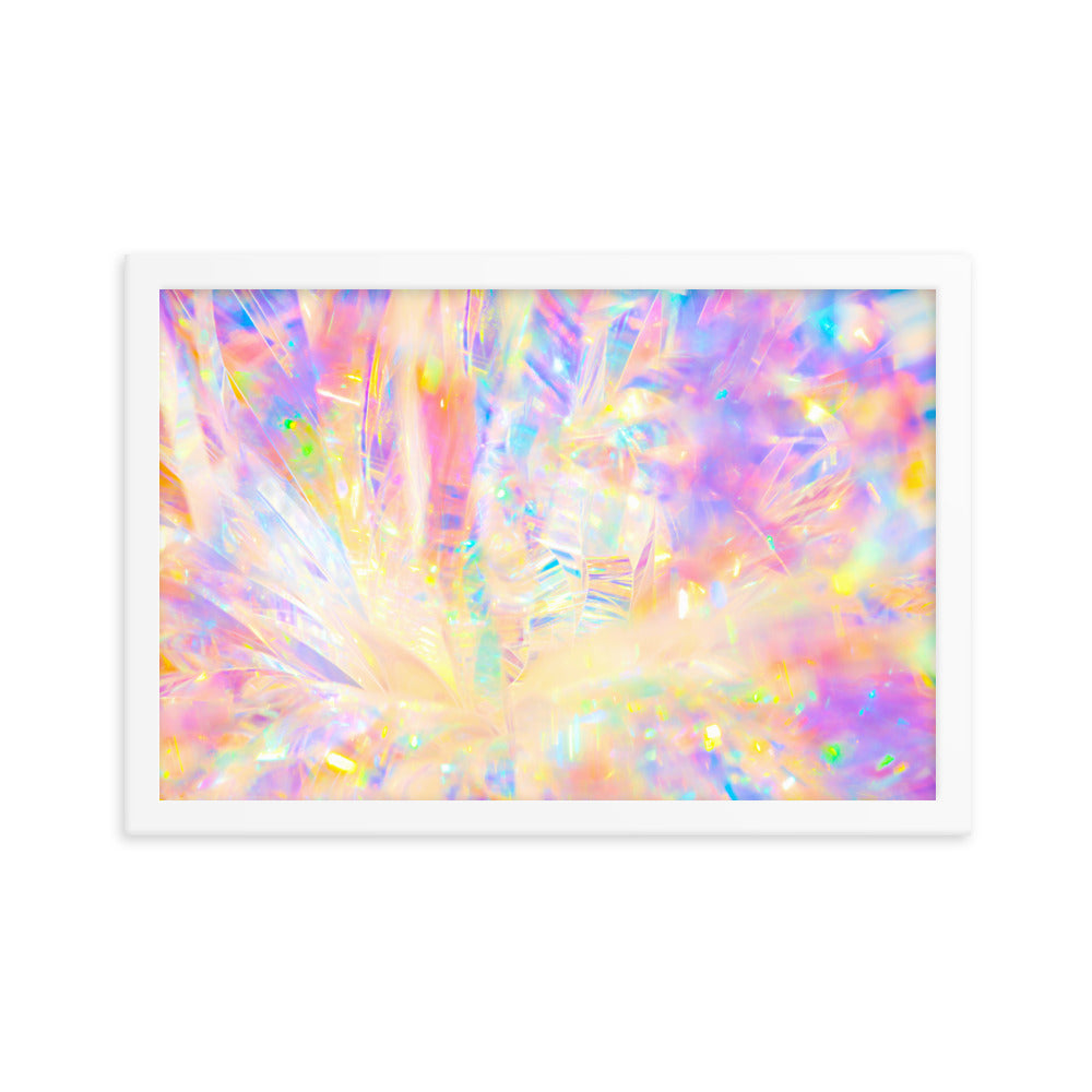 Holographic Delight III - Framed Poster