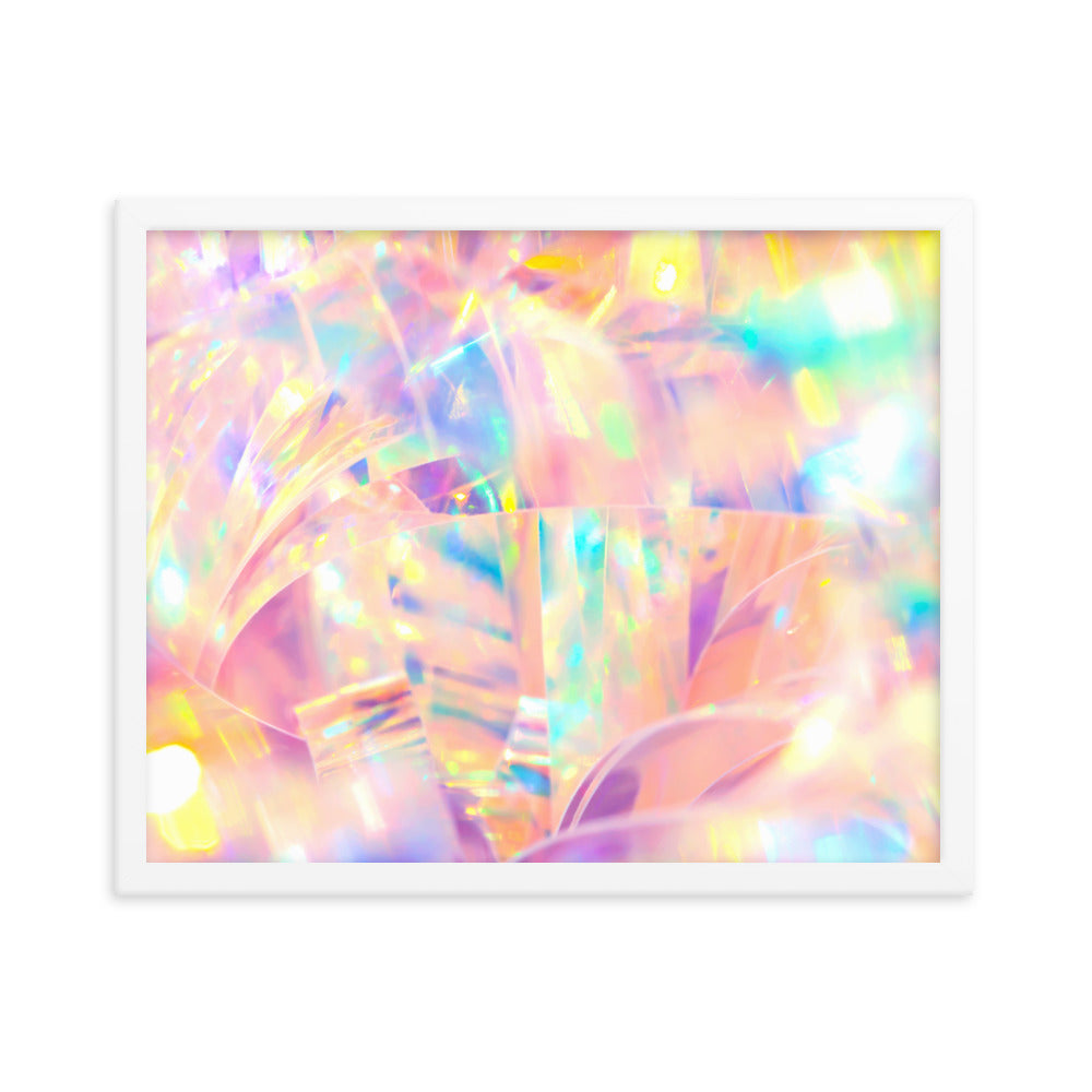 Holographic Delight I - Framed Poster