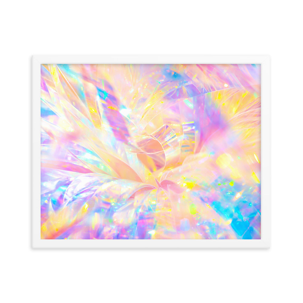 Holographic Delight II - Framed Poster