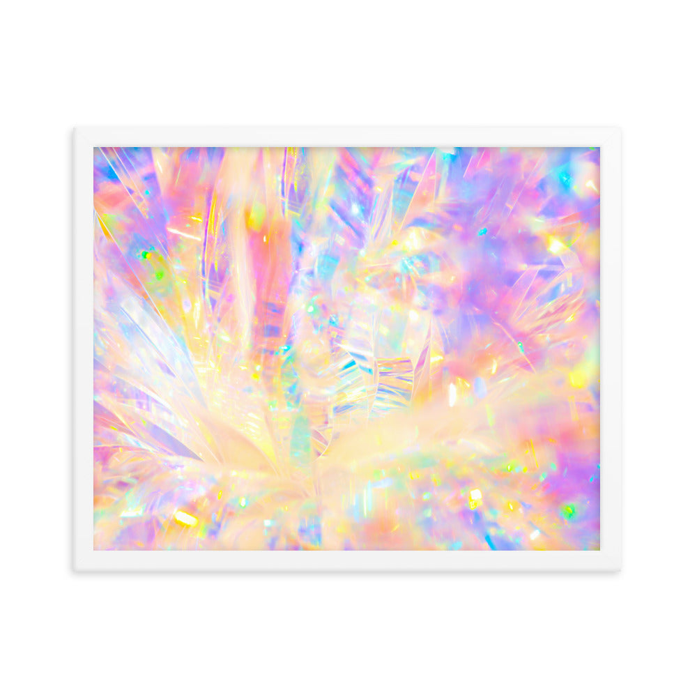 Holographic Delight III - Framed Poster