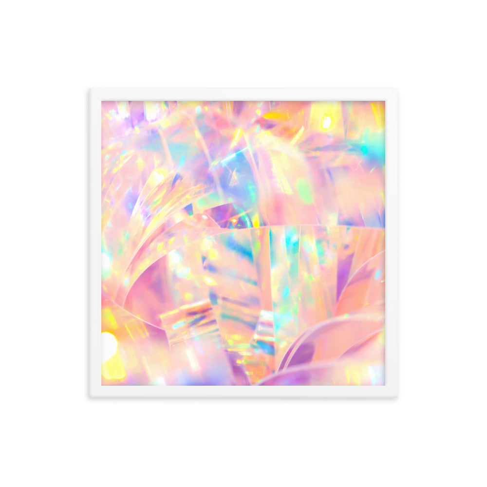 Holographic Delight I - Framed Poster