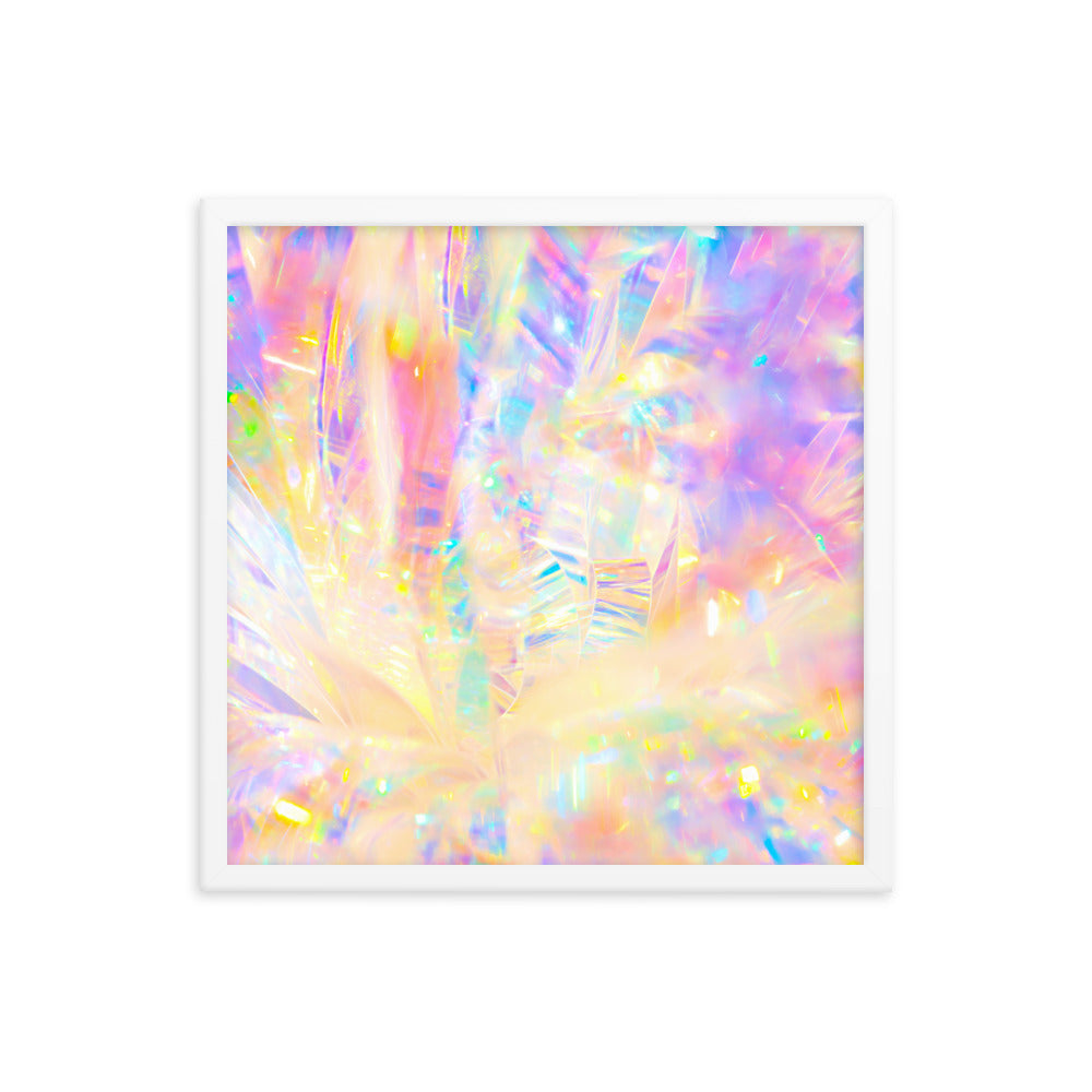 Holographic Delight III - Framed Poster