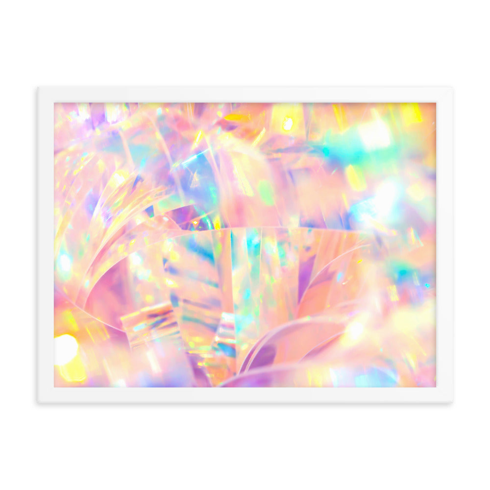 Holographic Delight I - Framed Poster