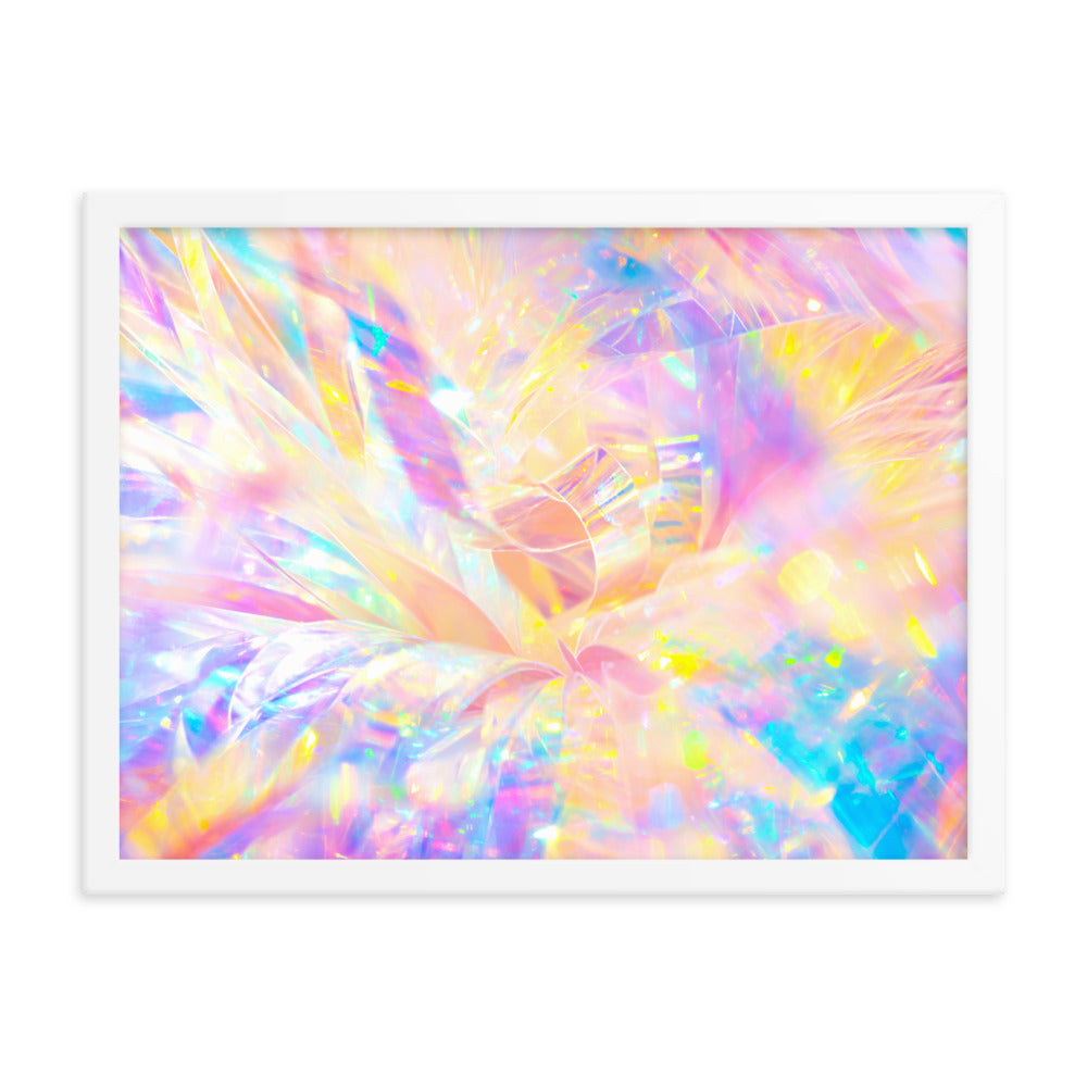 Holographic Delight II - Framed Poster