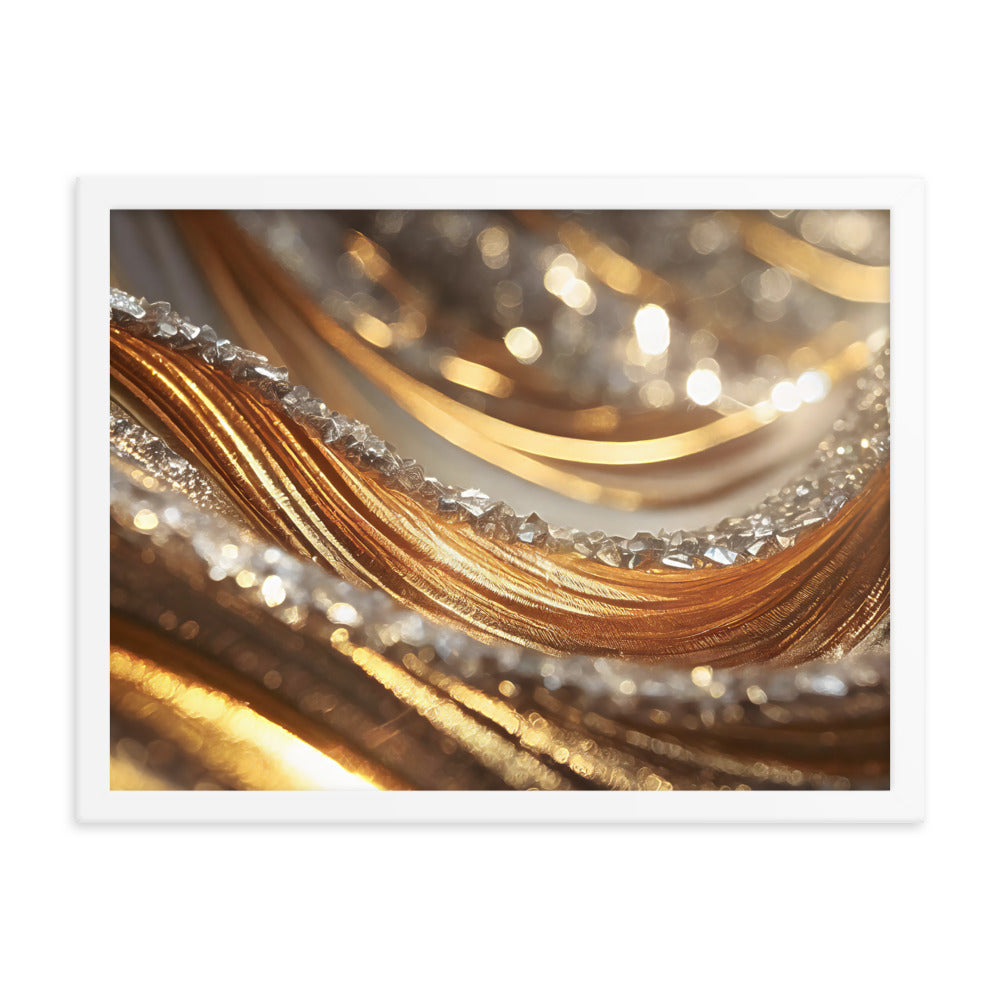 Winter Gold I - Framed Poster