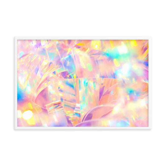 Holographic Delight I - Framed Poster