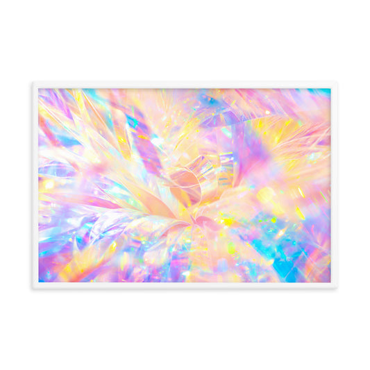 Holographic Delight II - Framed Poster