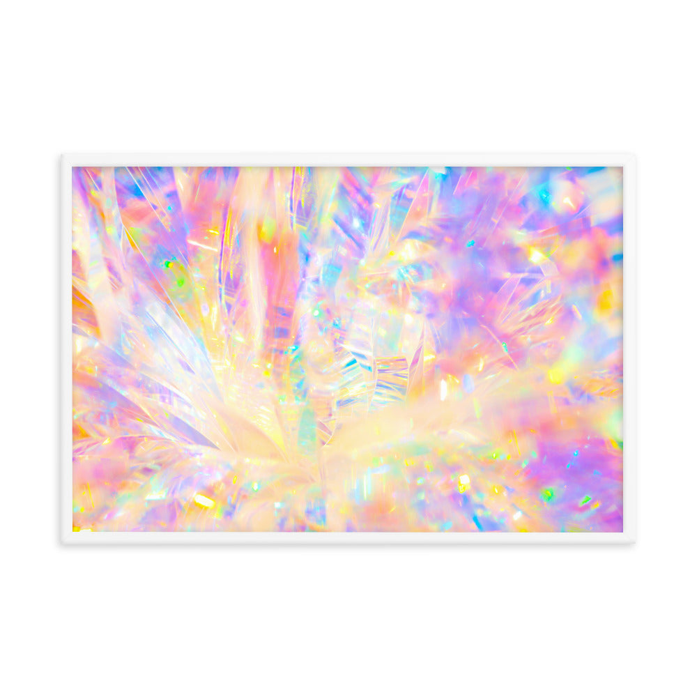 Holographic Delight III - Framed Poster