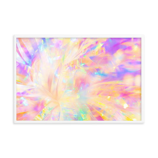 Holographic Delight IV - Framed Poster