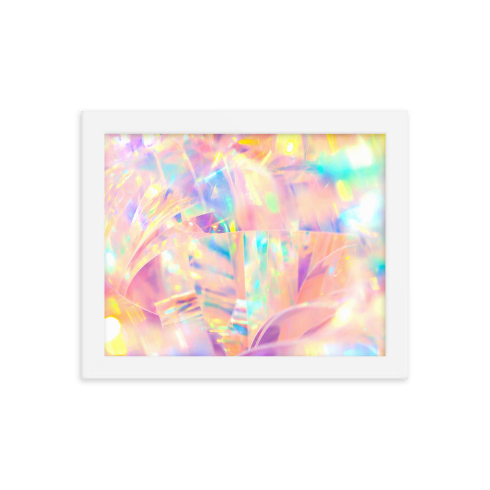 Holographic Delight I - Framed Poster