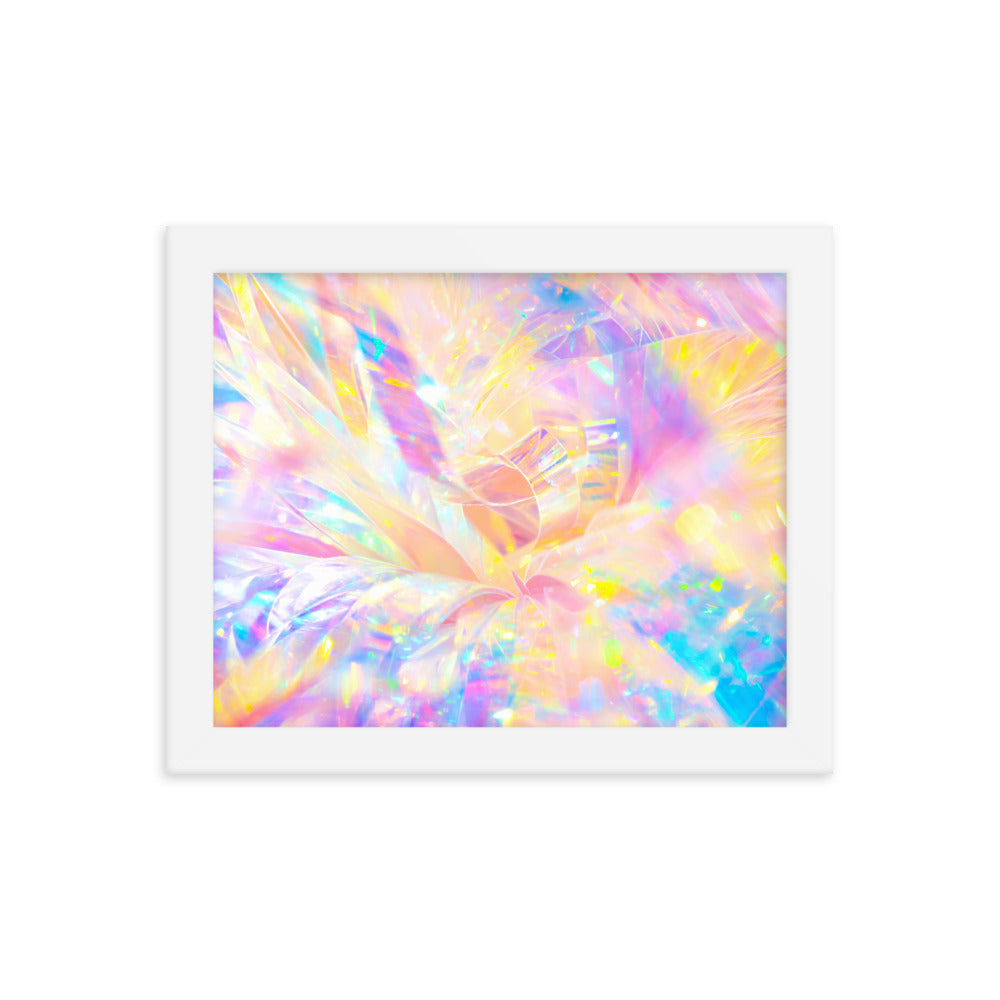 Holographic Delight II - Framed Poster