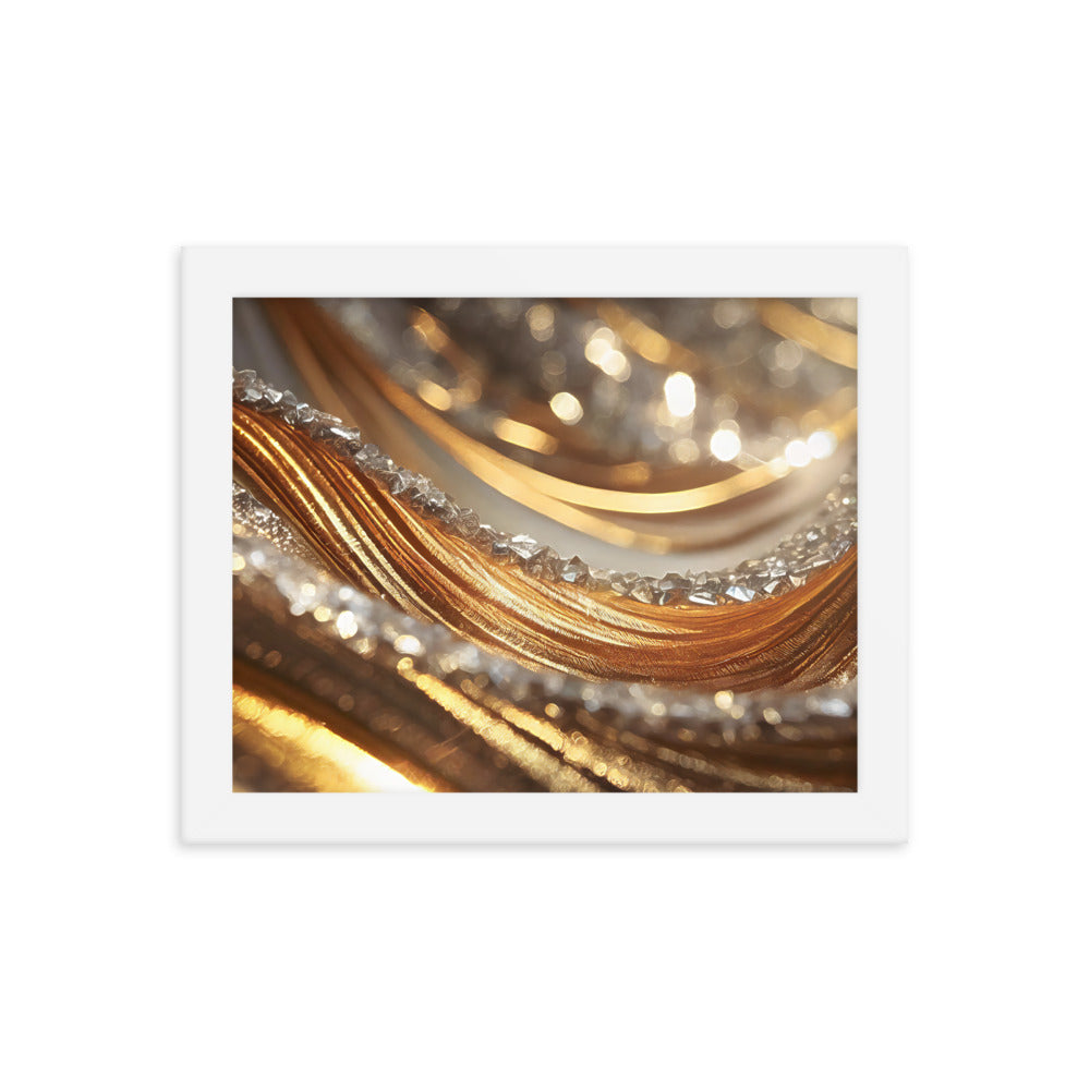 Winter Gold I - Framed Poster