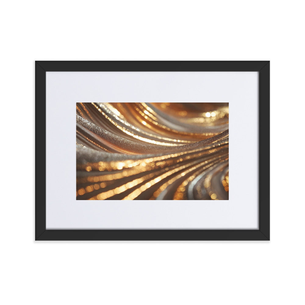 Winter Gold II - Framed Poster With Mat