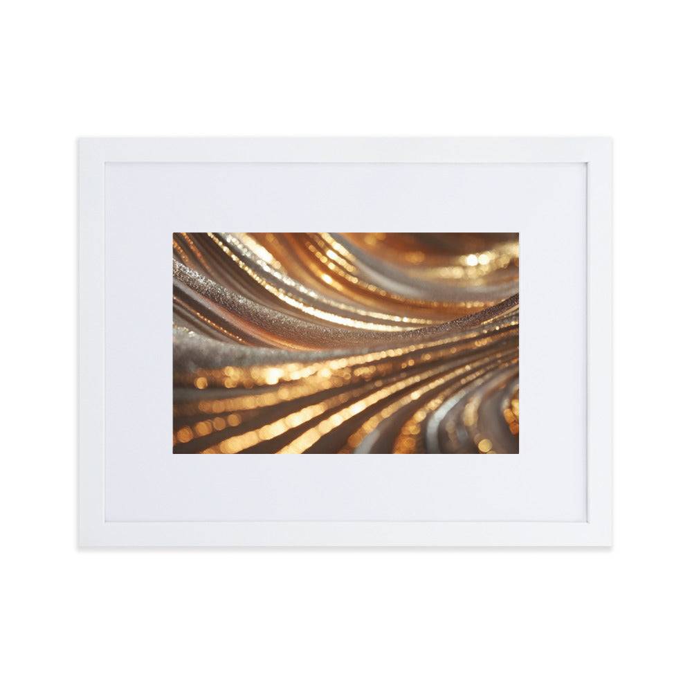 Winter Gold II - Framed Poster With Mat