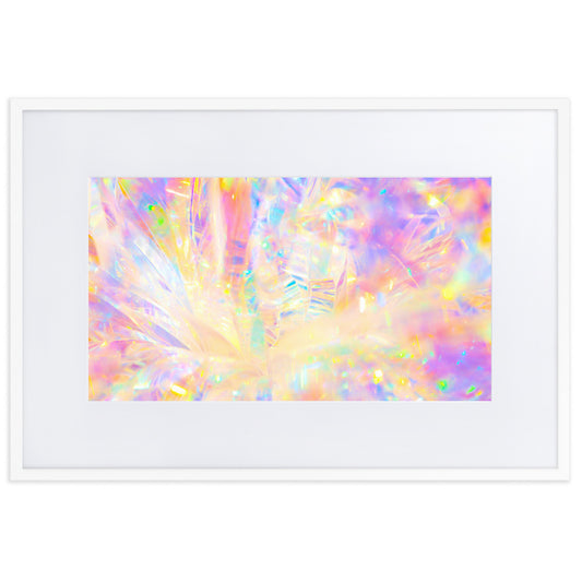 Holographic Delight III - Framed Poster With Mat