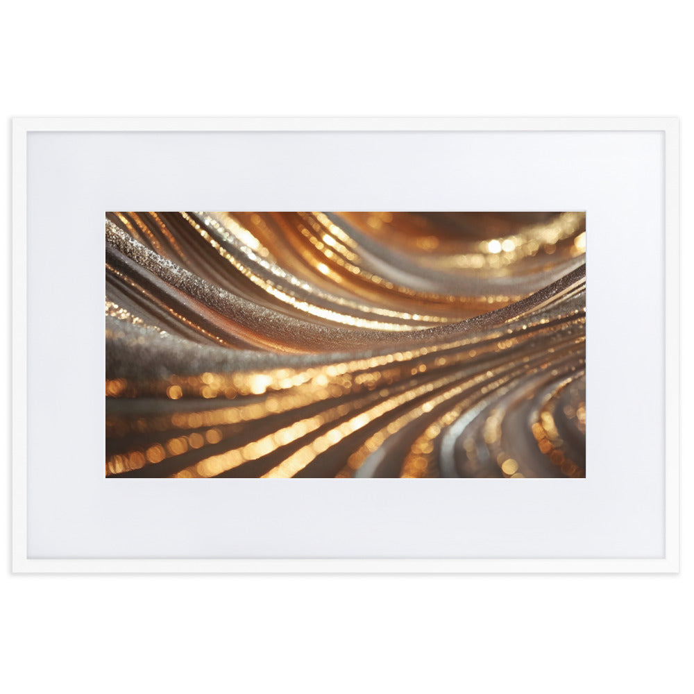 Winter Gold II - Framed Poster With Mat